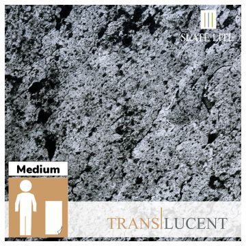 Translucent Silver Grey Stone Veneer